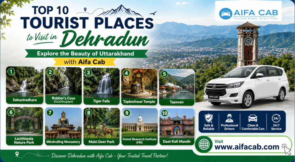 Tourist Places to Visit in Dehradun