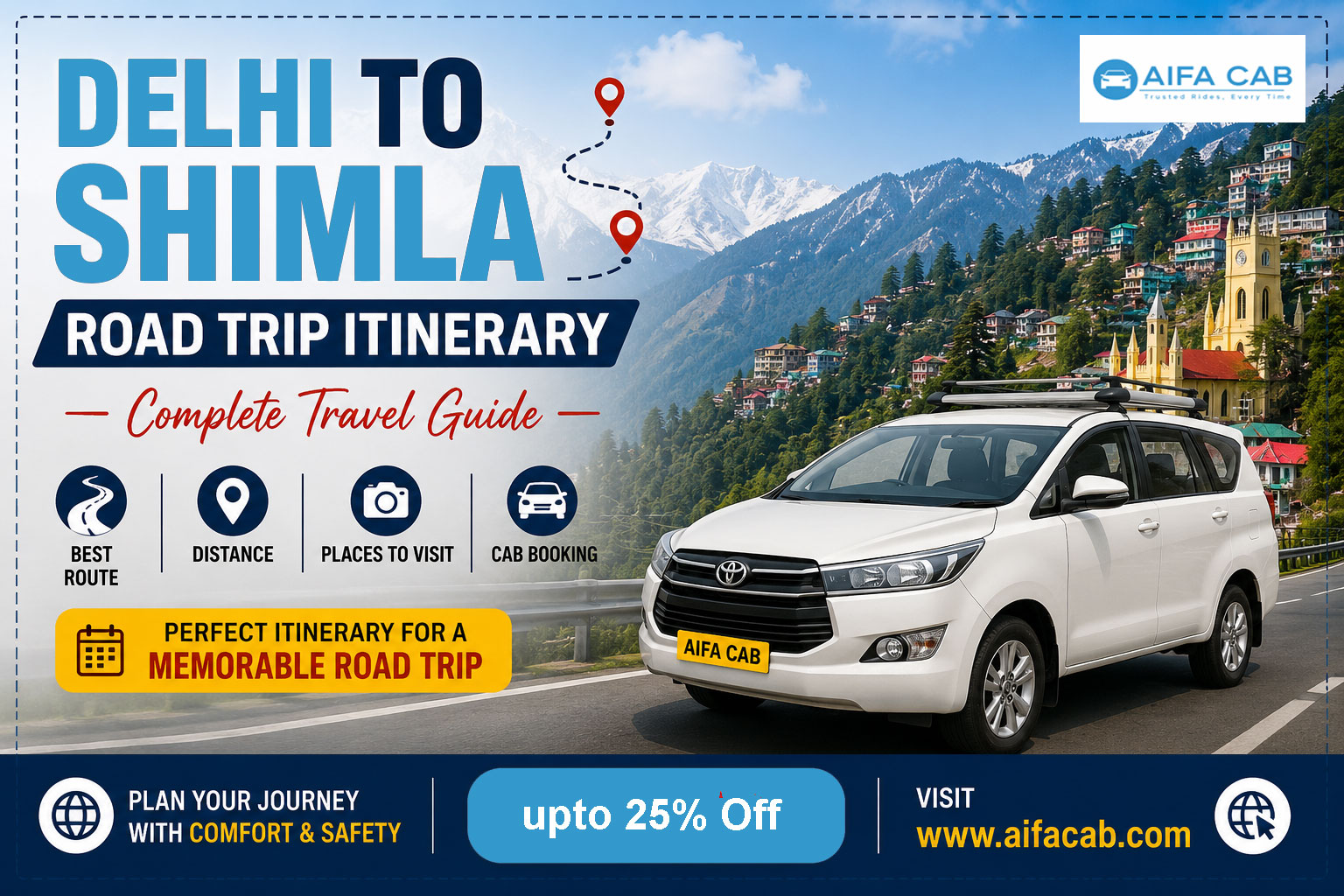 Delhi to Shimla Road Trip Guide